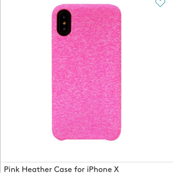 iHome Accessories - 🍀3 for $10🍀 IHome iPhone X case in pink heather